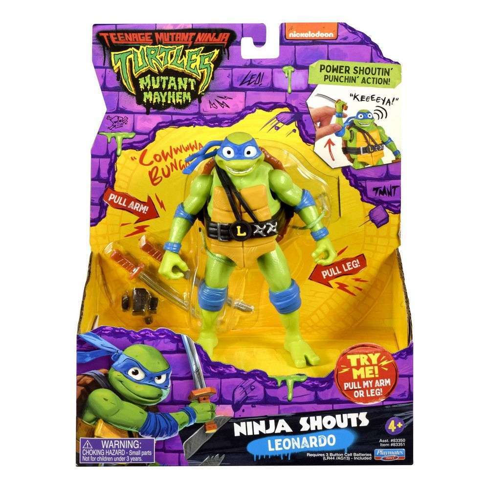 TMNT Mutant Mayhem - Ninja Shouts Leonardo