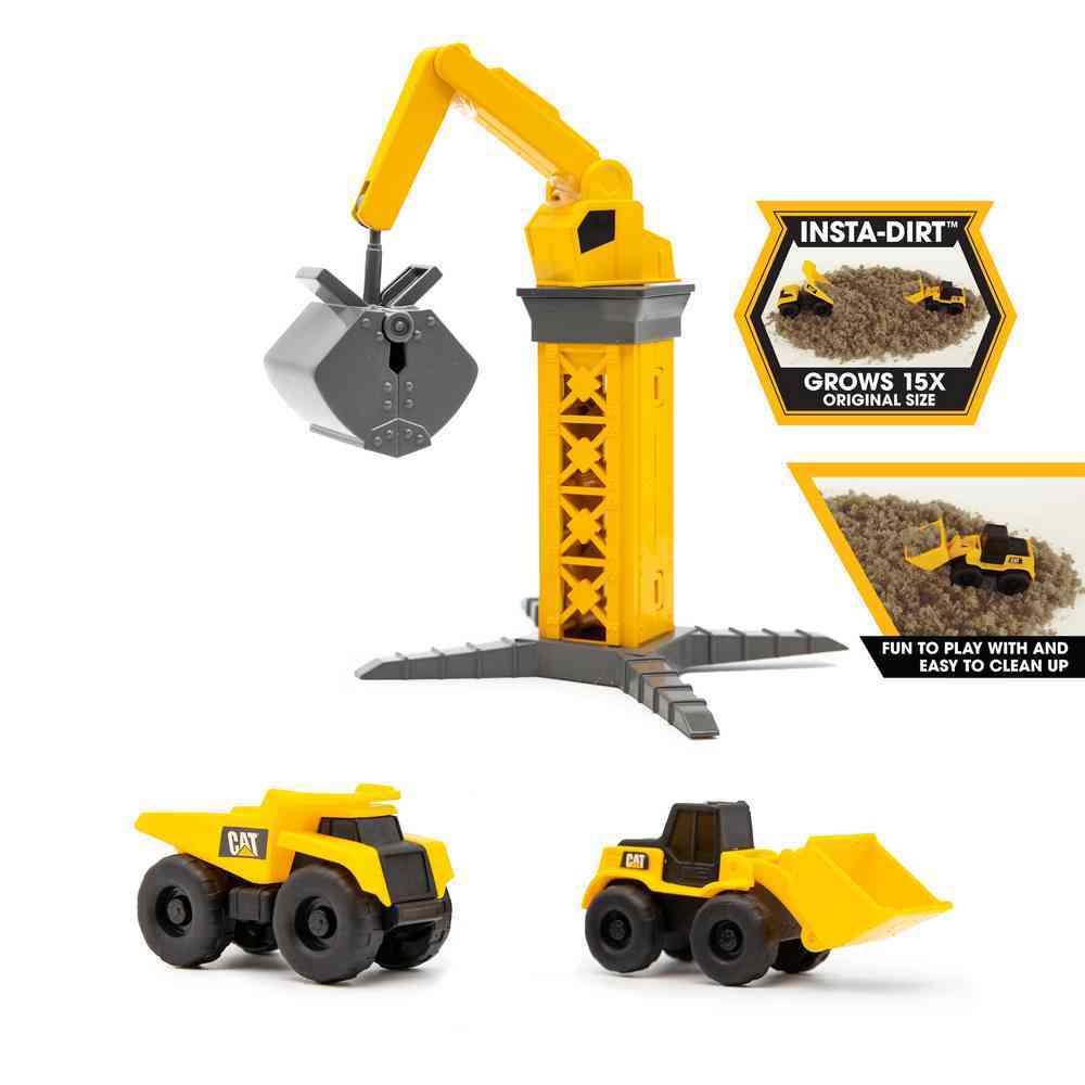 CAT Little Machines Ground Crew Playset