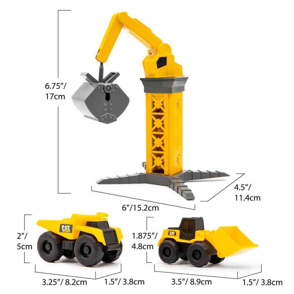 CAT Little Machines Ground Crew Playset