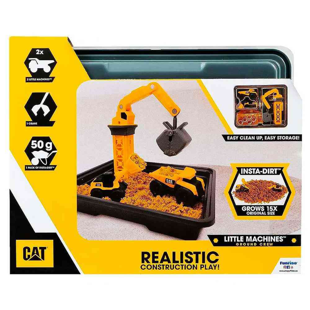 CAT Little Machines Ground Crew Playset