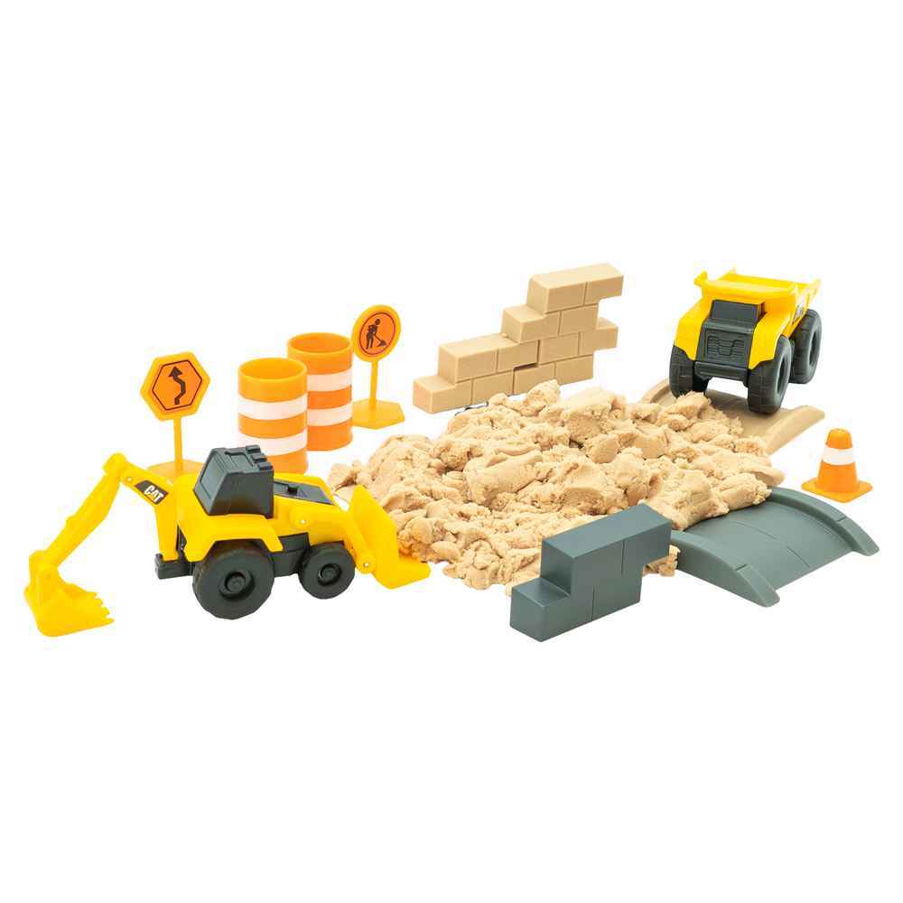 CAT Dig N' Build Dirt Playset 284g