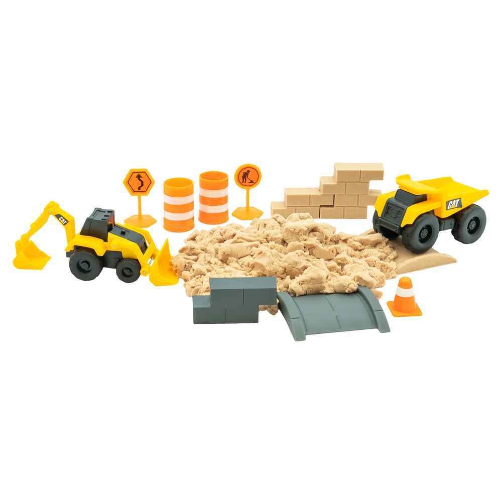 CAT Dig N' Build Dirt Playset 284g