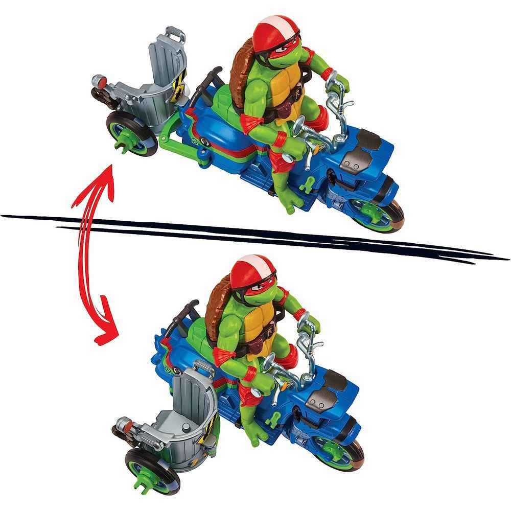 TMNT Mutant Mayhem - Battle Cycle with Raphael