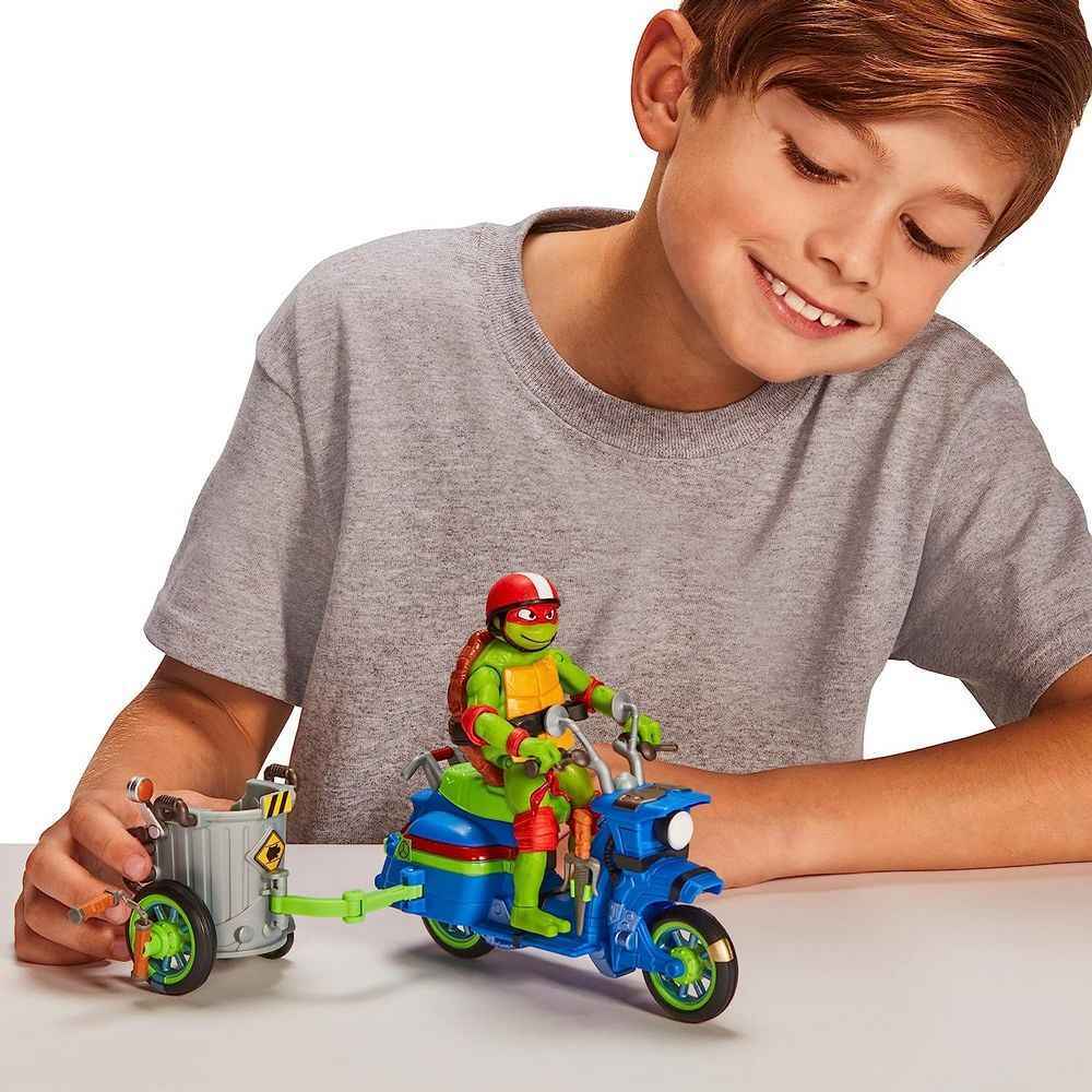 TMNT Mutant Mayhem - Battle Cycle with Raphael