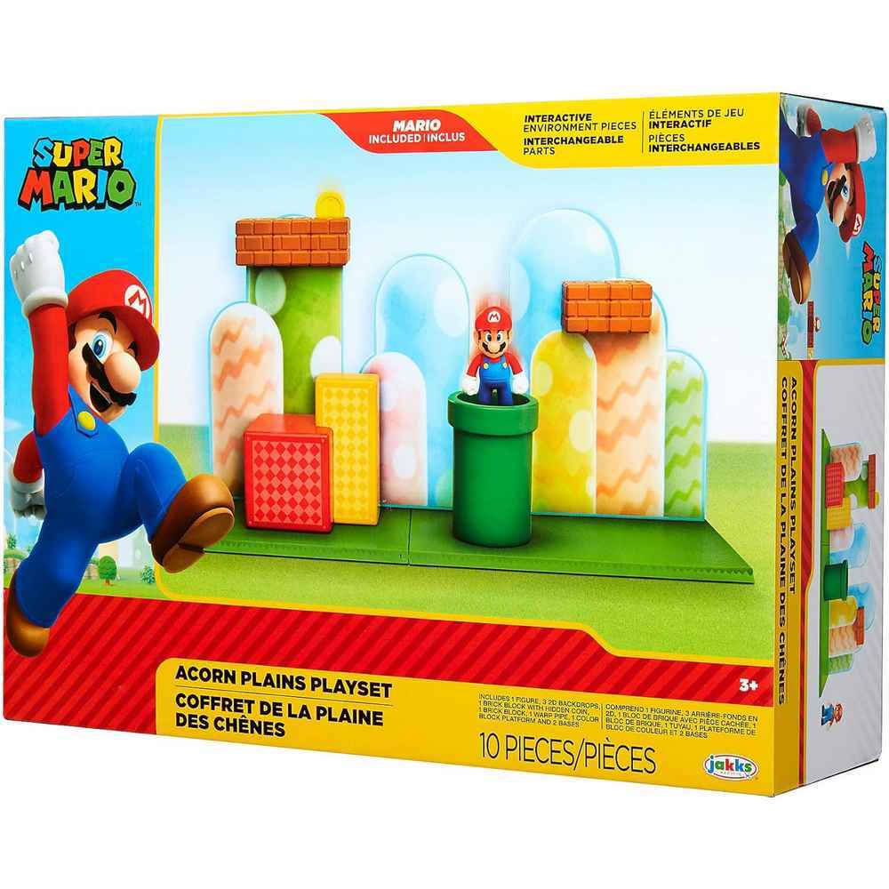 Nintendo Super Mario Acorn Plains Playset