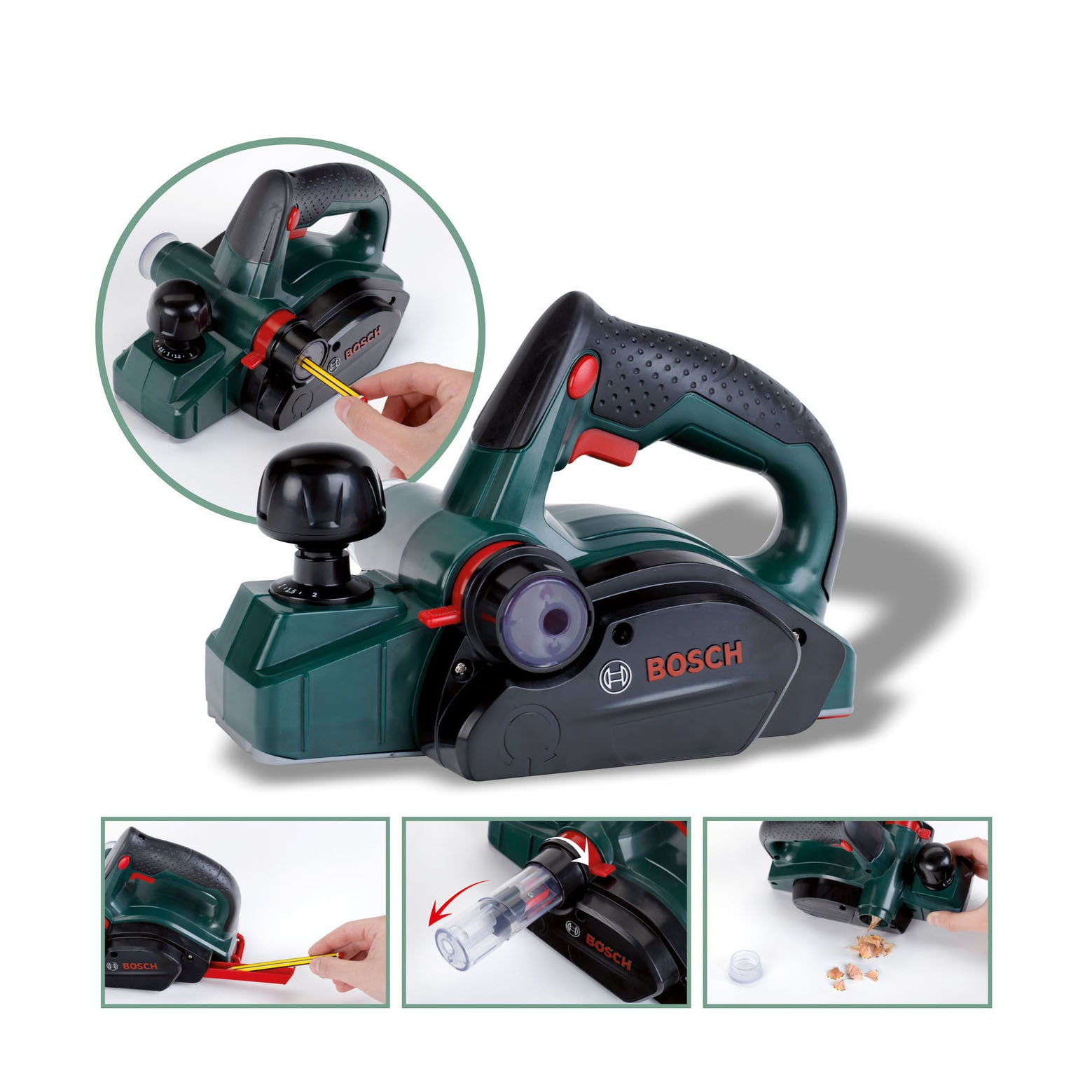 Bosch Planer Toy with Pencil Sharpener