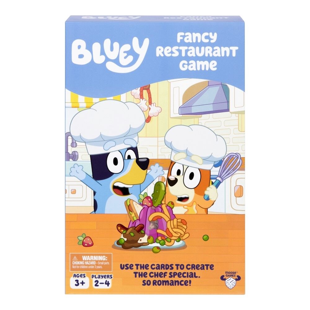 Bluey Fancy Restaurant Game - Dinnertime Dash