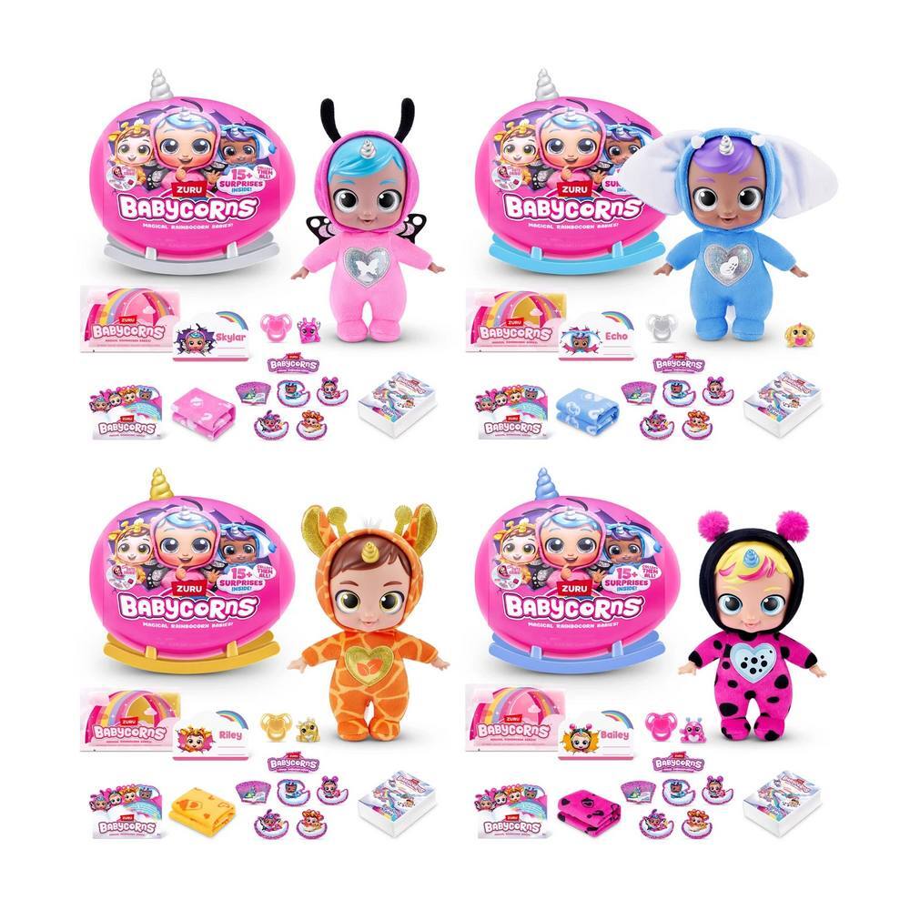 Zuru Babycorns Magical Rainbocorn Babies! Small Assorted