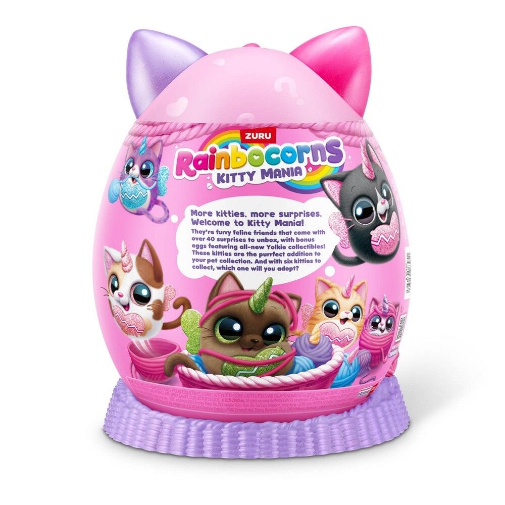 ZURU Rainbocorns Eggzania Kitty Mania