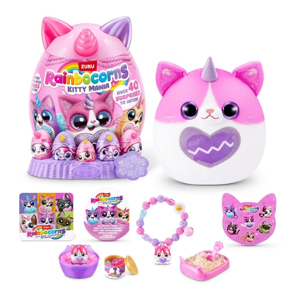 ZURU Rainbocorns Eggzania Kitty Mania