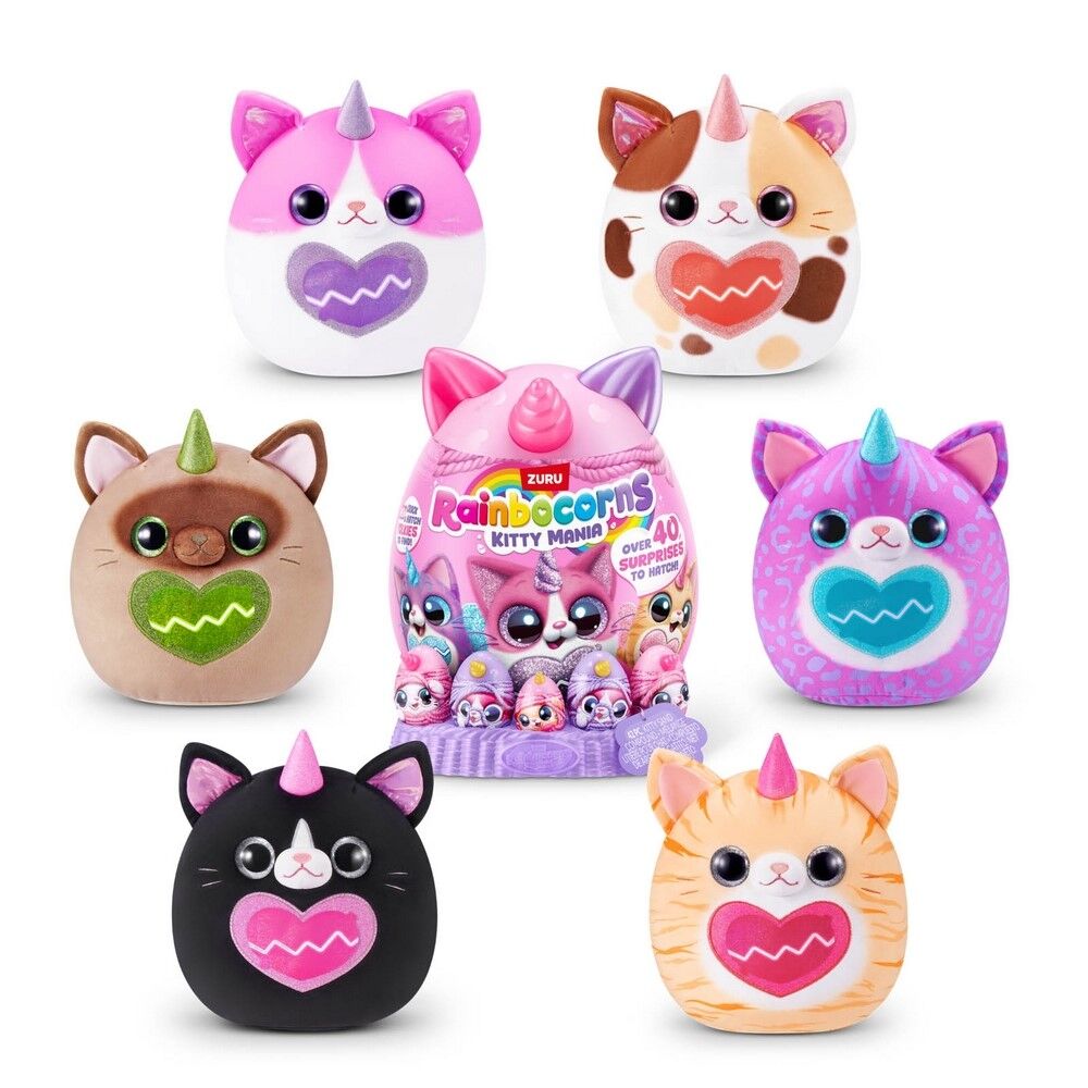 ZURU Rainbocorns Eggzania Kitty Mania