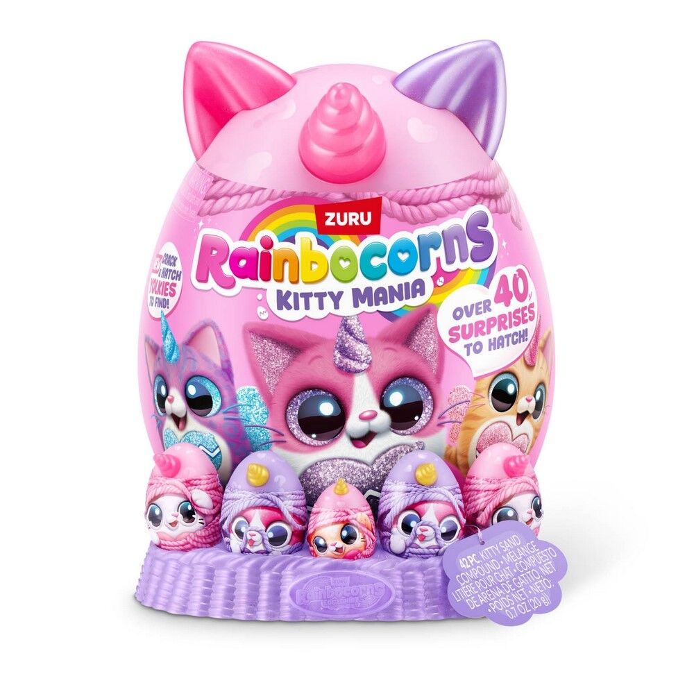 ZURU Rainbocorns Eggzania Kitty Mania Random Selected