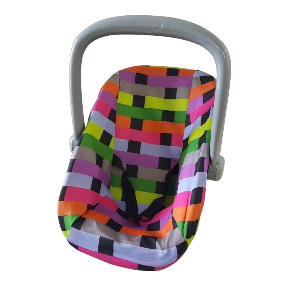 Doll Basket Carrier Lattice Print