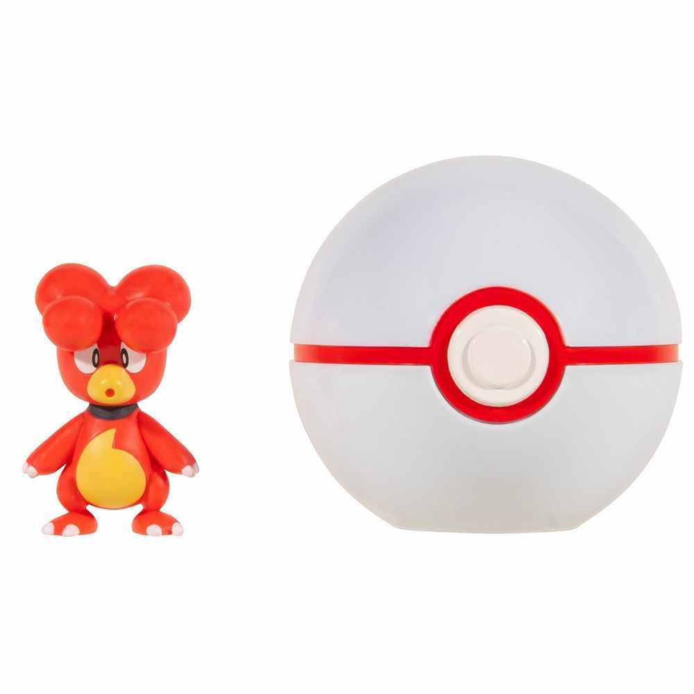 Pokemon Clip 'N' Go Magby + Premier Ball