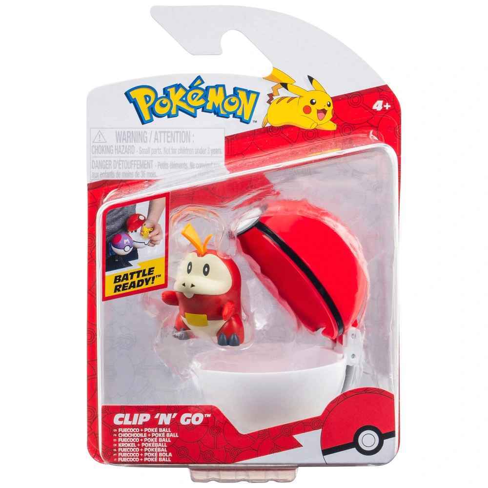 Pokemon Clip N Go Fuecoco Poke Ball