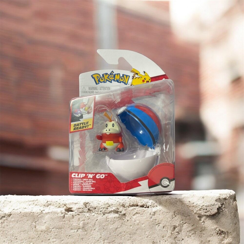 Pokemon Clip 'N' Go - Fuecoco + Great Ball