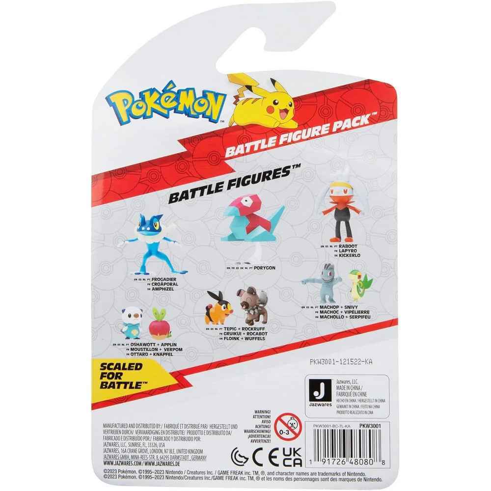 Pokemon Battle Figure - Tepic + Rockruff