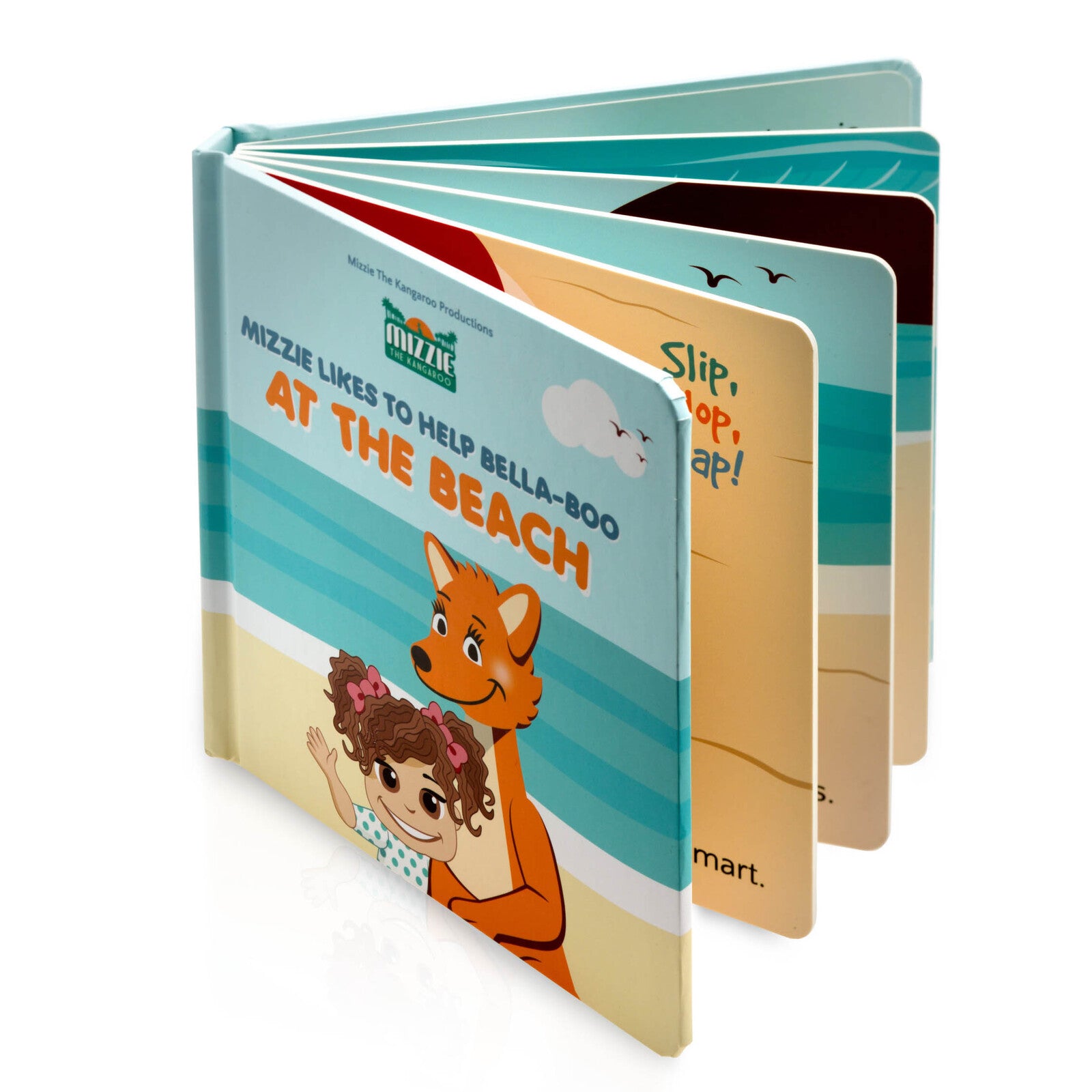 Mizzie The Kangaroo At The Beach Touch & Feel Book