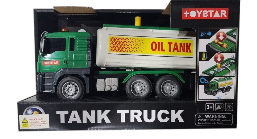Service Truck 28cm with Lights & Sounds Tank Truck