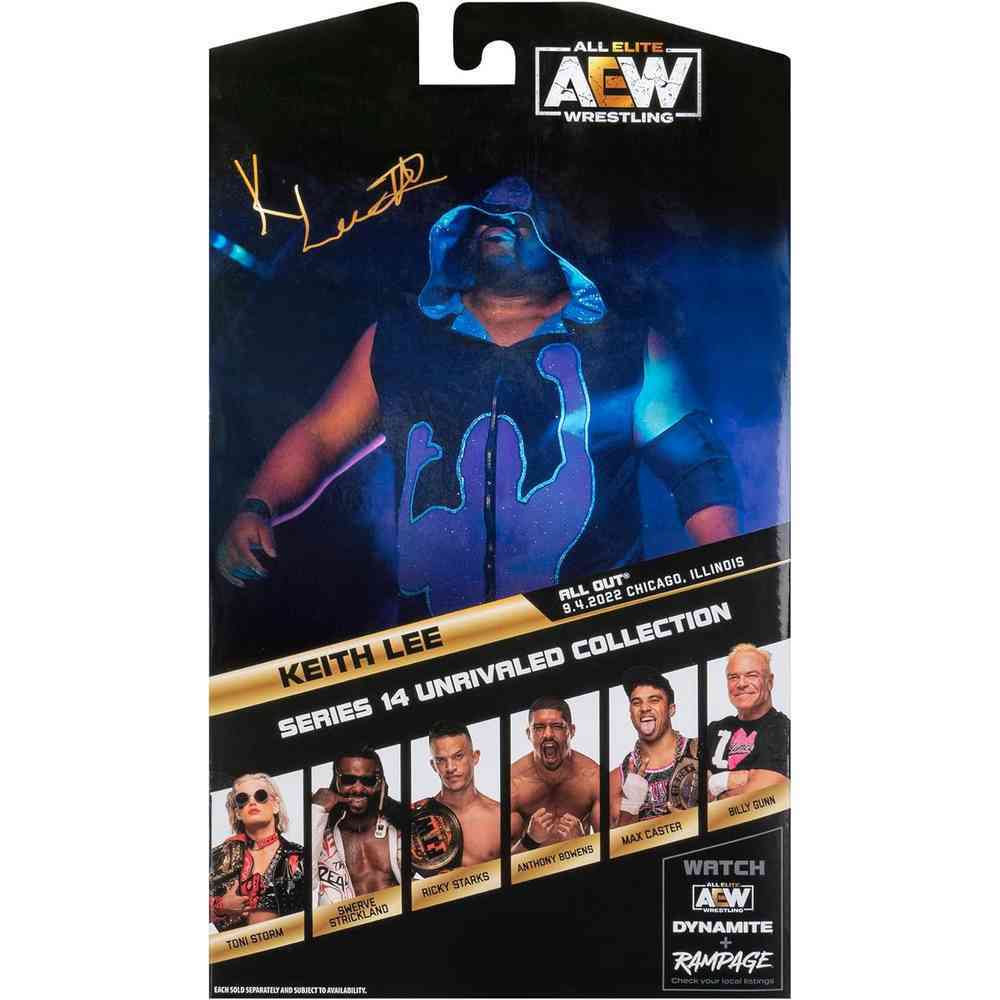 AEW Wrestling Keith Lee Unrivaled Collection Series 14