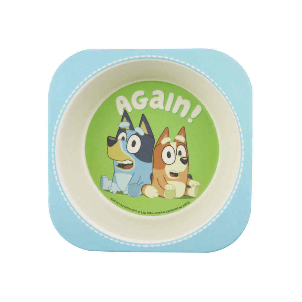 Bluey 3 Piece Bamboo Dining Set