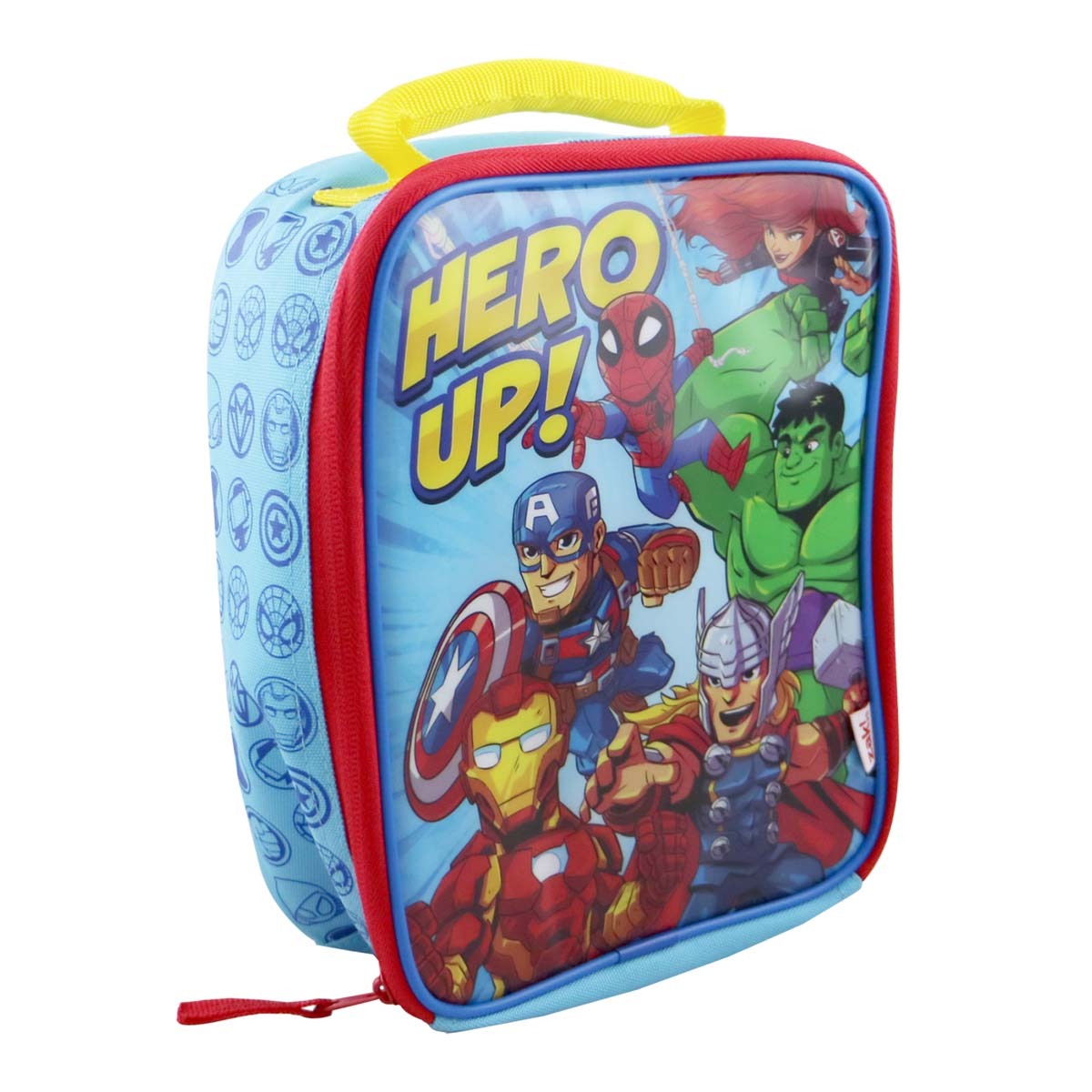 ZAK! Marvel Avengers Hero Up Slimline Lunch Bag
