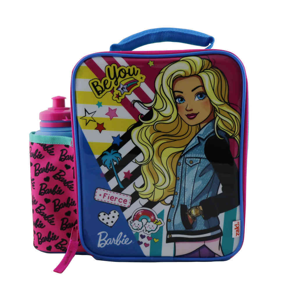 Zak Insulated Lunch Bag & Bottle - Barbie