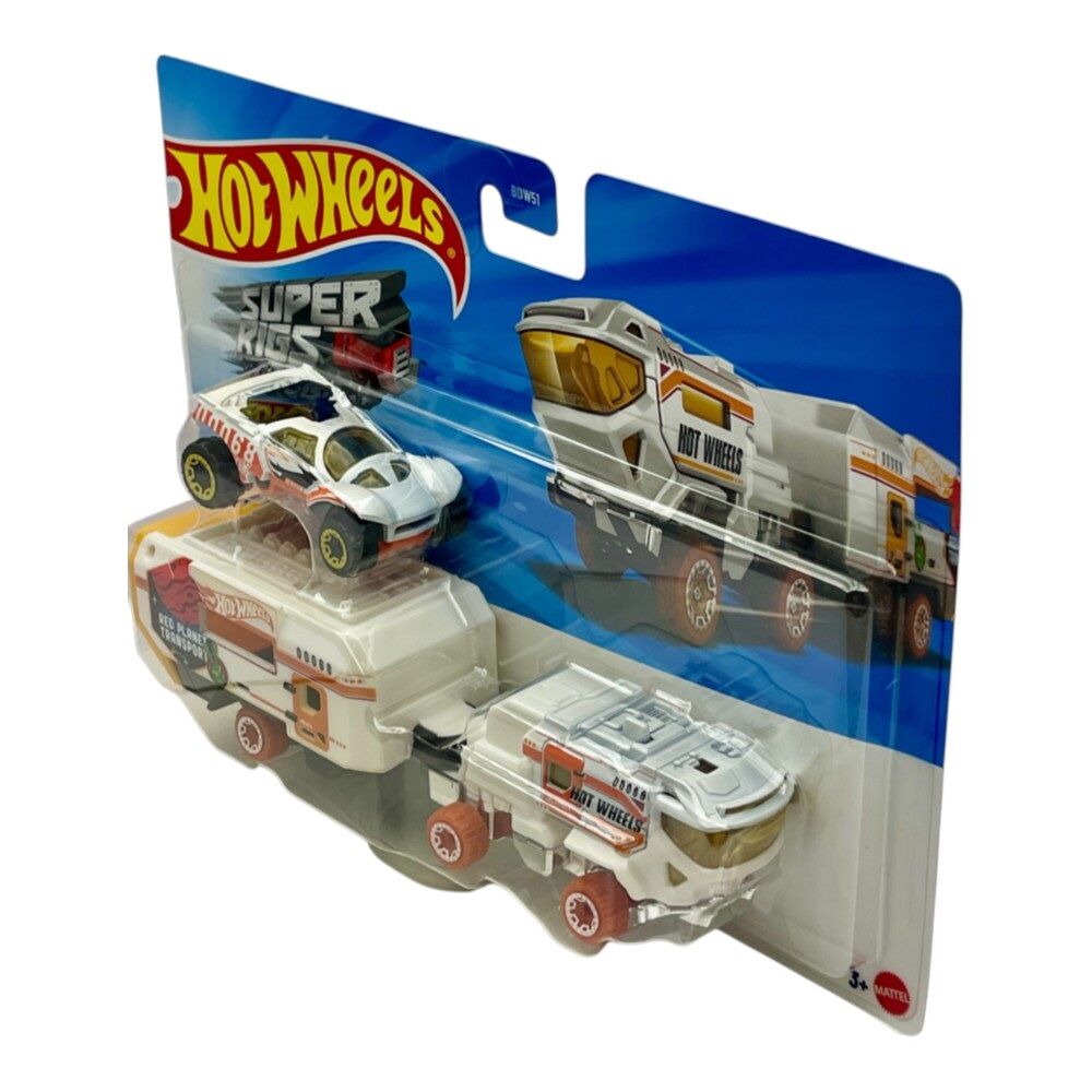 Hot Wheels Super Rigs Red Planet Transport