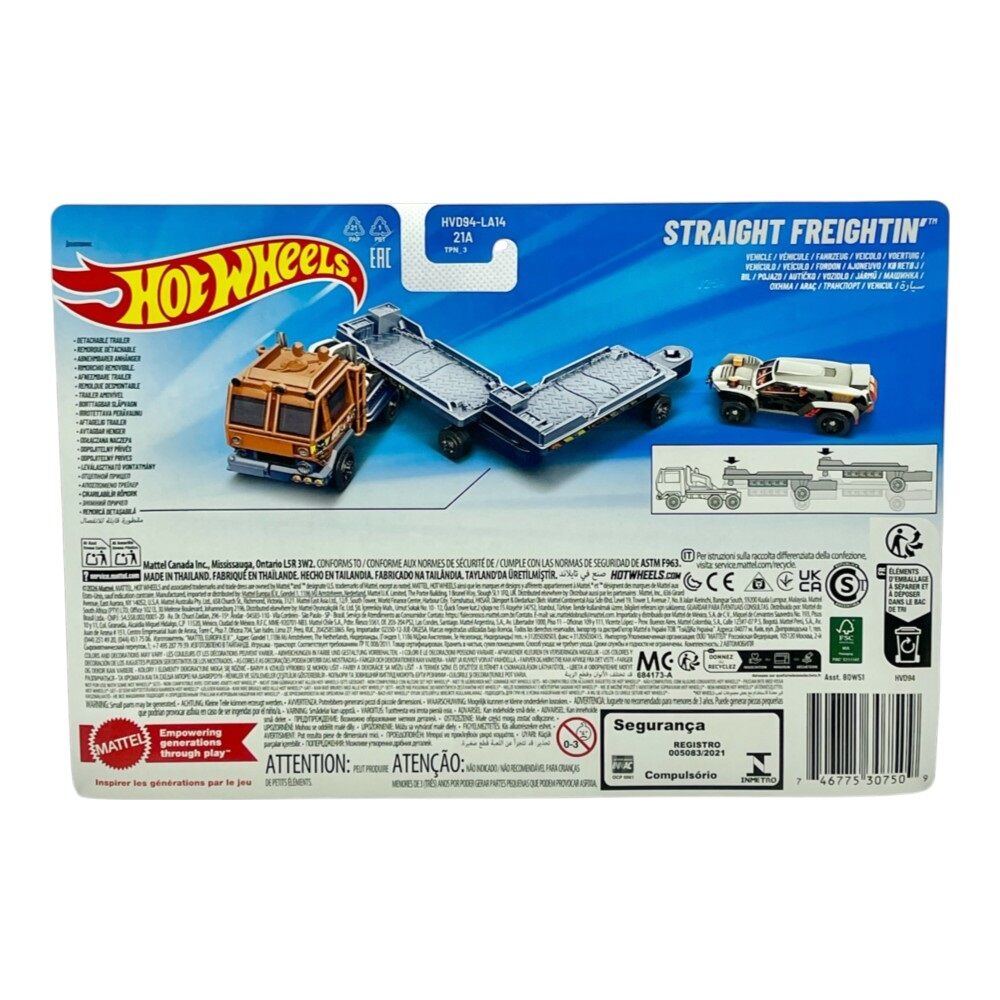 Hot Wheels Super Rigs Straight Freightin