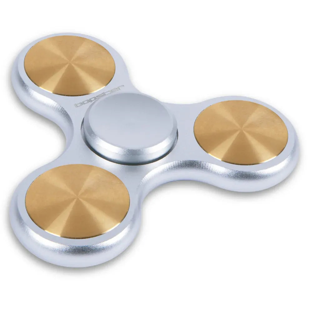 Bopster - Metal Fidget Spinner Silver