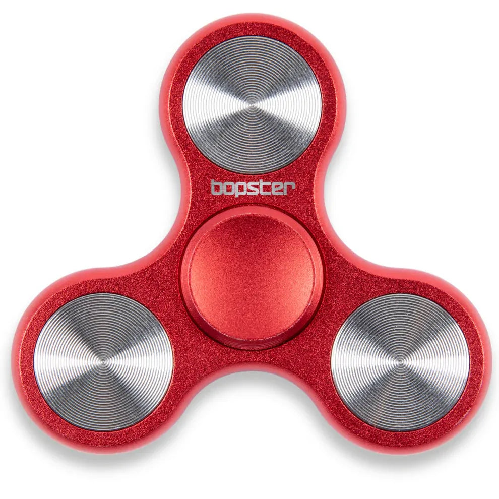 Bopster - Metal Fidget Spinner Red