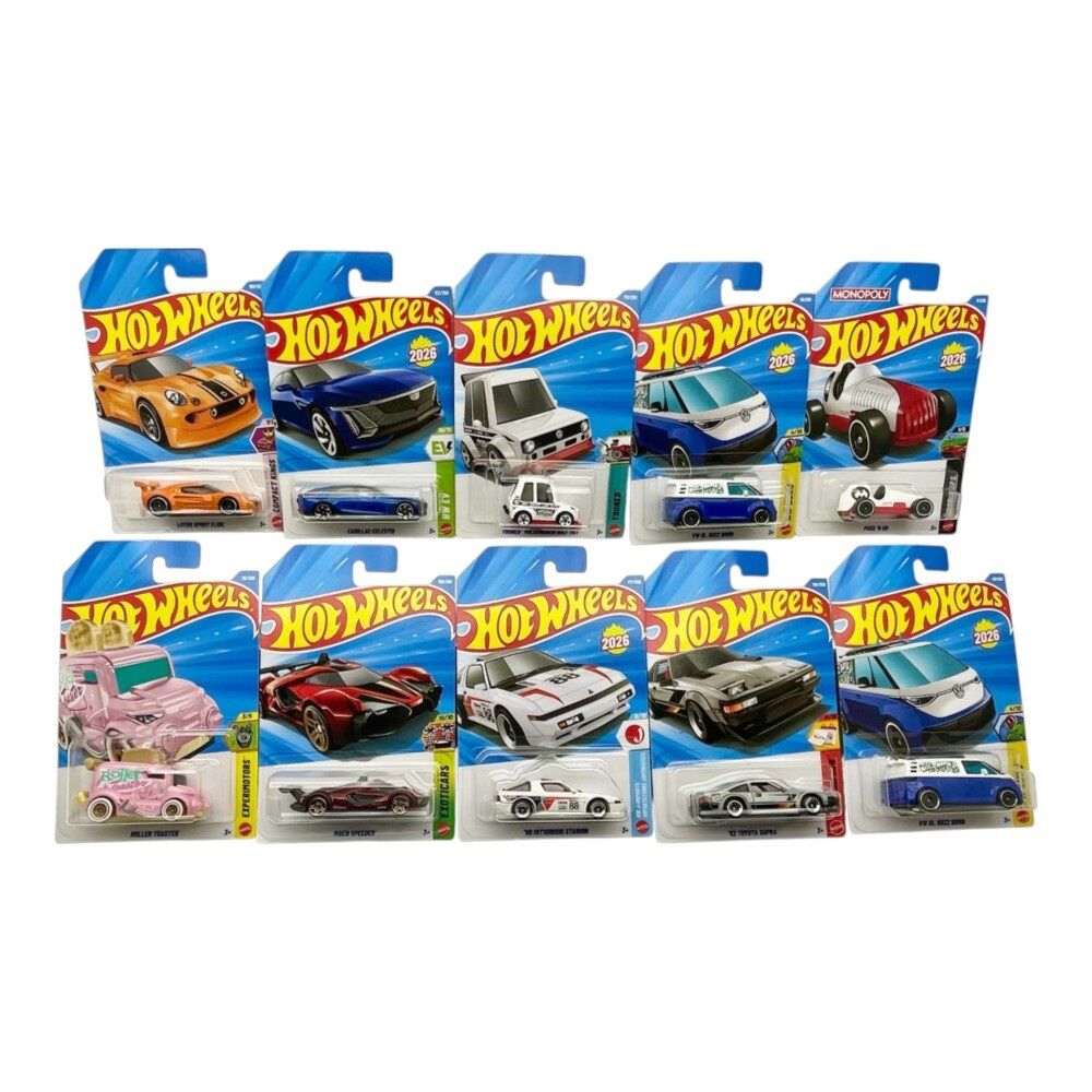 Hot Wheels Diecast 1:64 Basic Car Randomly Selected