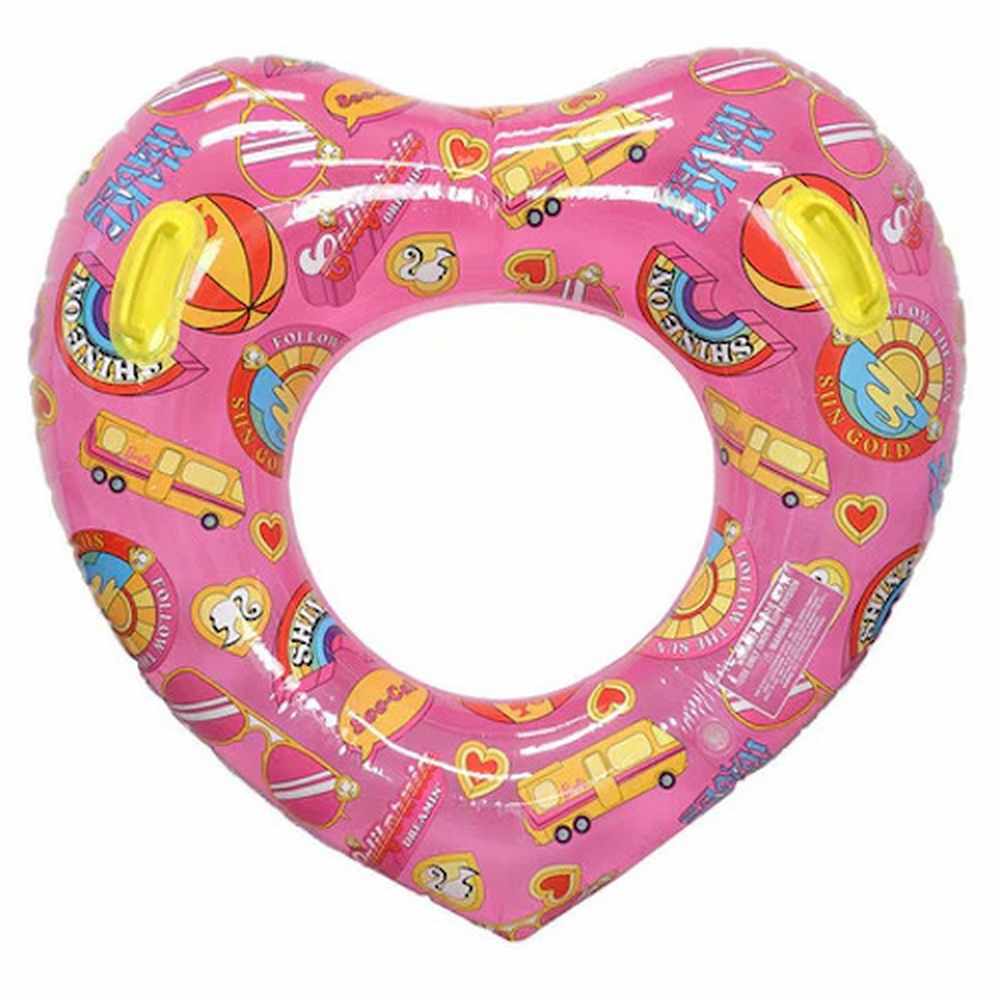 Wahu Barbie Heart Shape Swim Ring