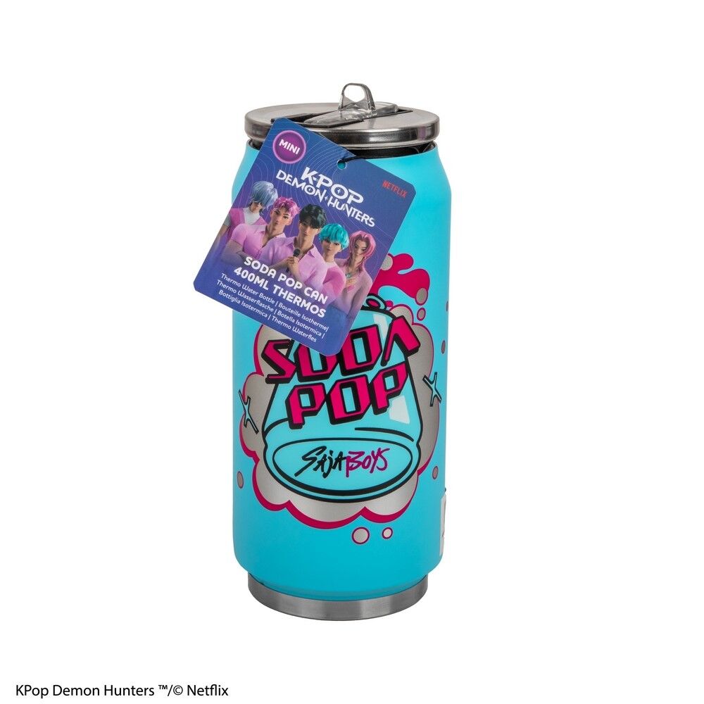 K-Pop Demon Hunters Mini Water Bottle Soda Pop Can