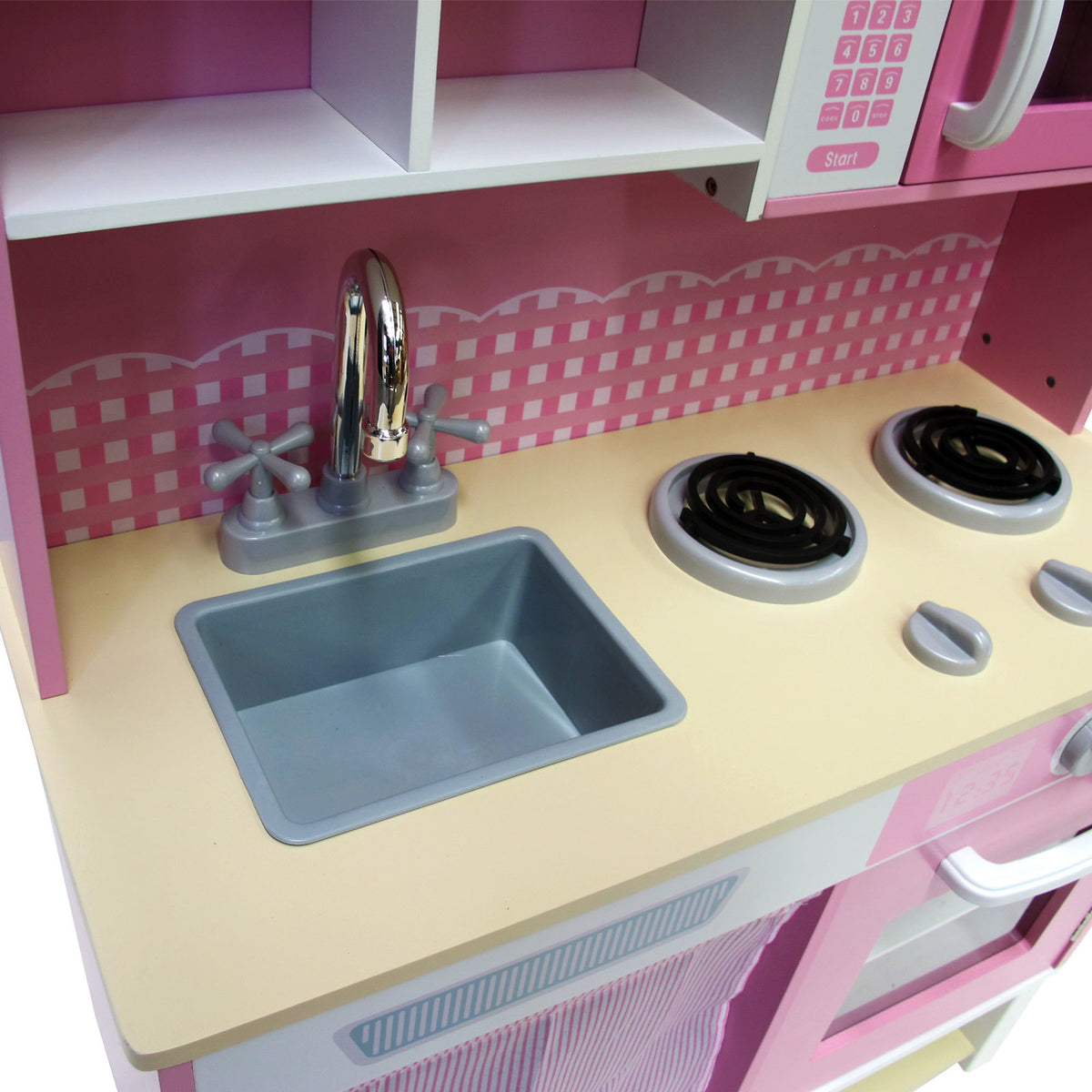 Pink Hampton Play Kitchen