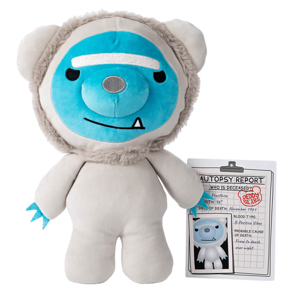 Deddy Bears Plush In Body Bag Frostbite