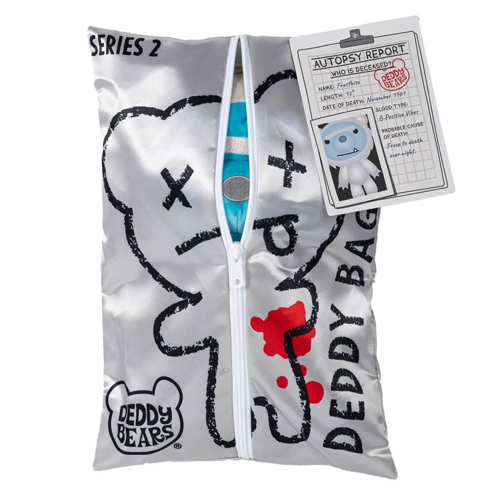 Deddy Bears Plush In Body Bag Frostbite