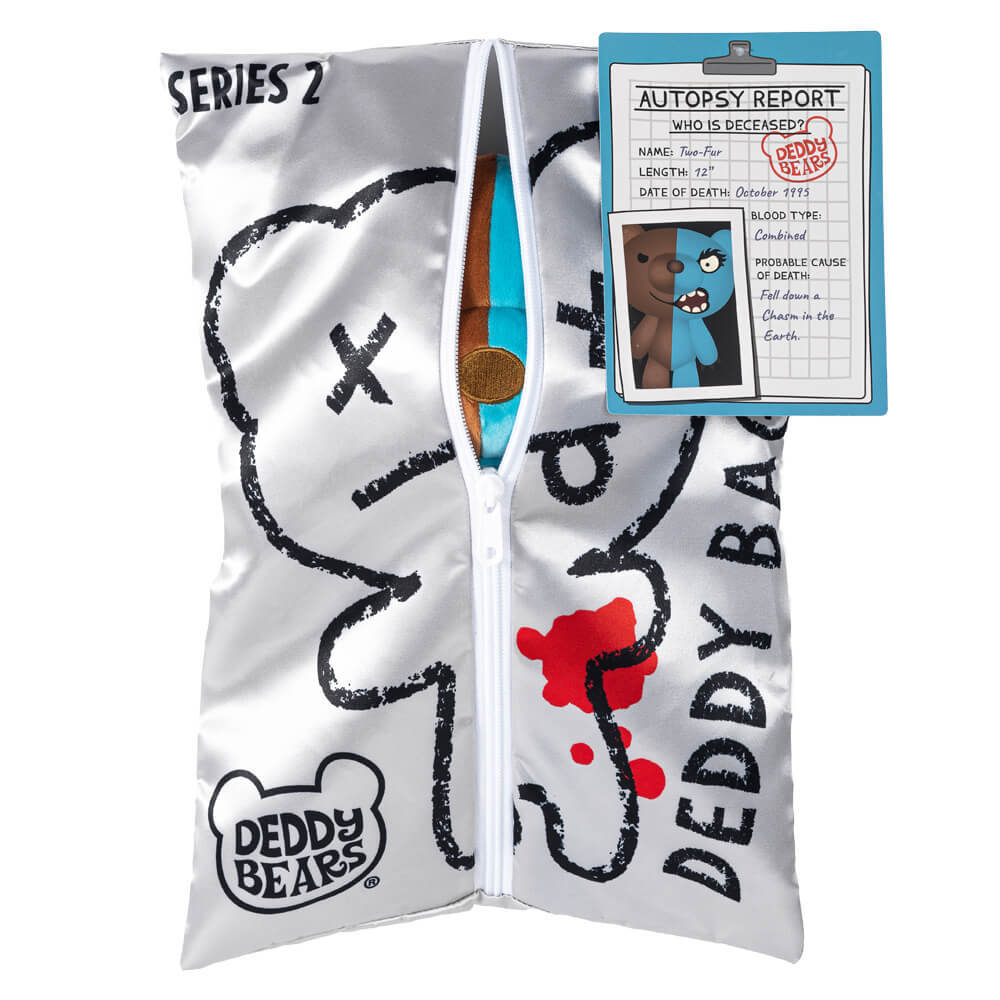Deddy Bears Plush In Body Bag Two-Fur