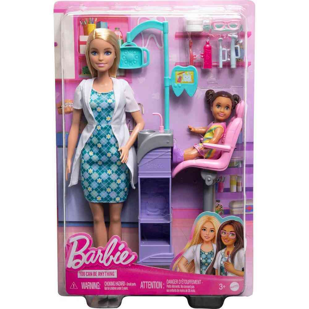 Barbie Career Playset - Dentist (Blonde)