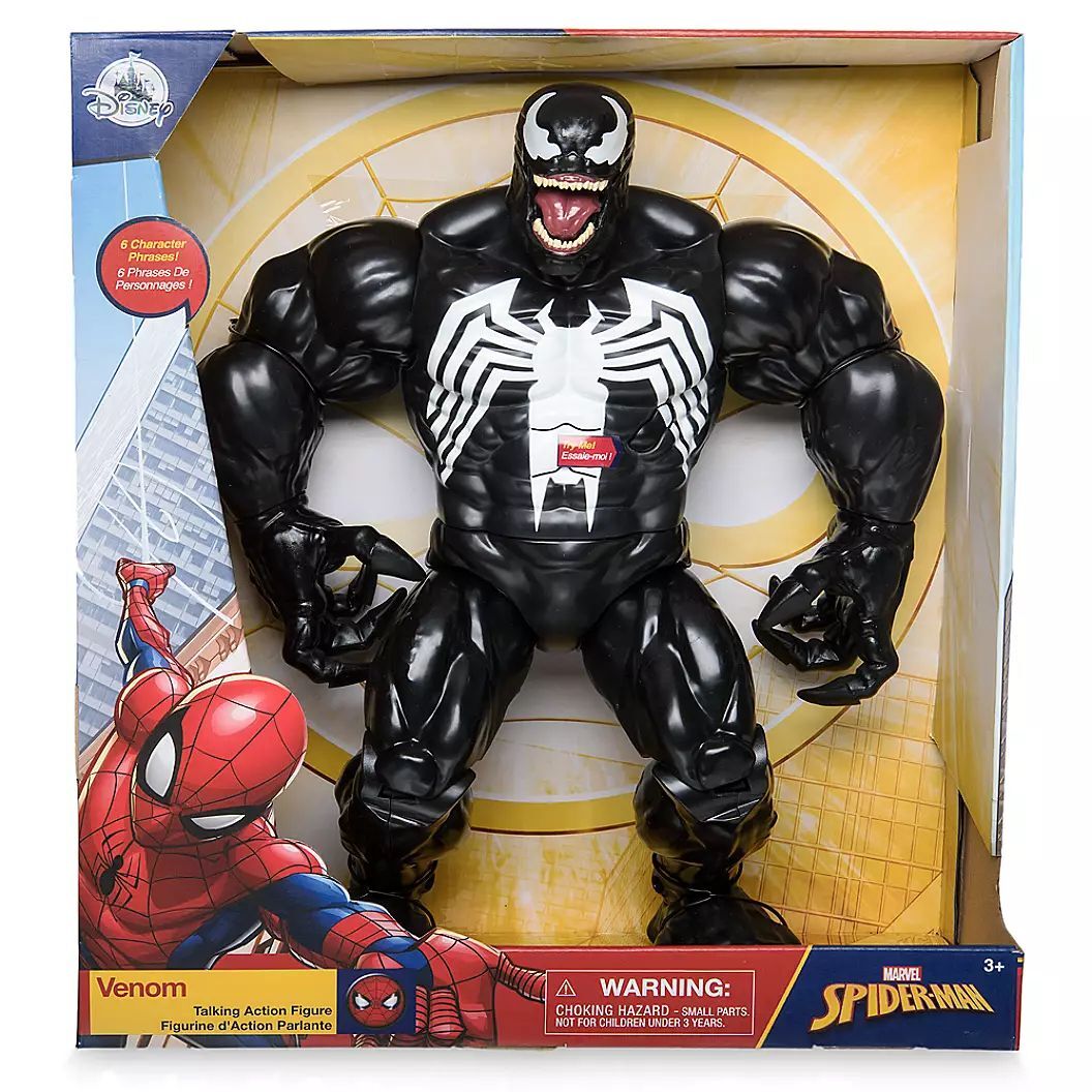 Marvel Spider Man Talking Action Figure - Venom