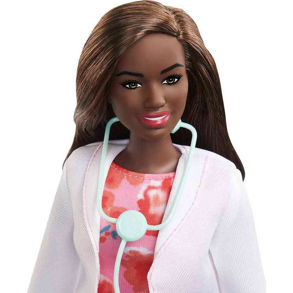 Barbie Careers Doll - Doctor (Brunette Hair)