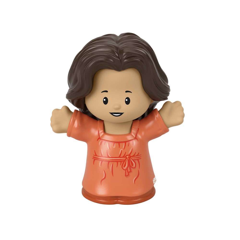 Little People Single Pack Lady In Orange Dress