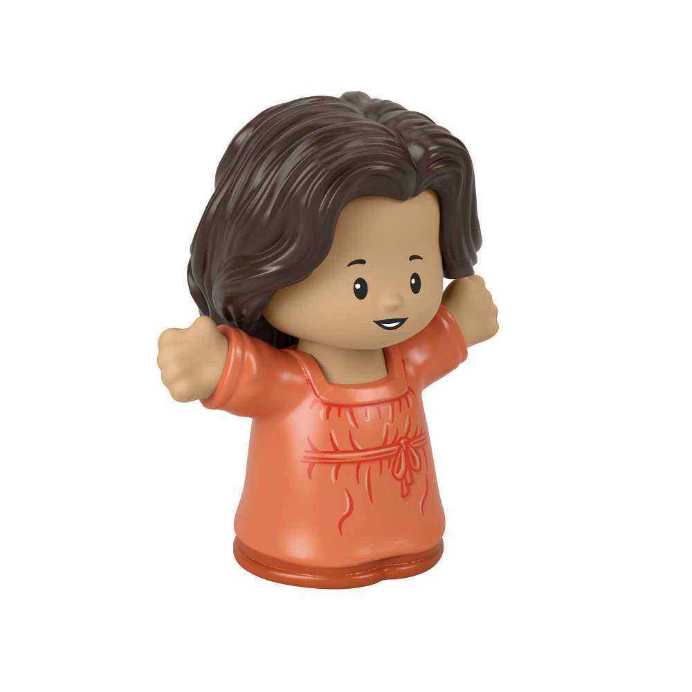 Little People Single Pack Lady In Orange Dress