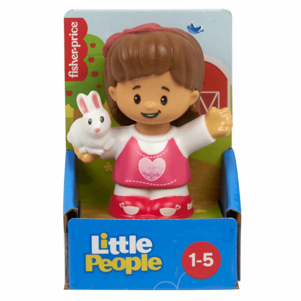 Little People Single Figure - Mia with Bunny