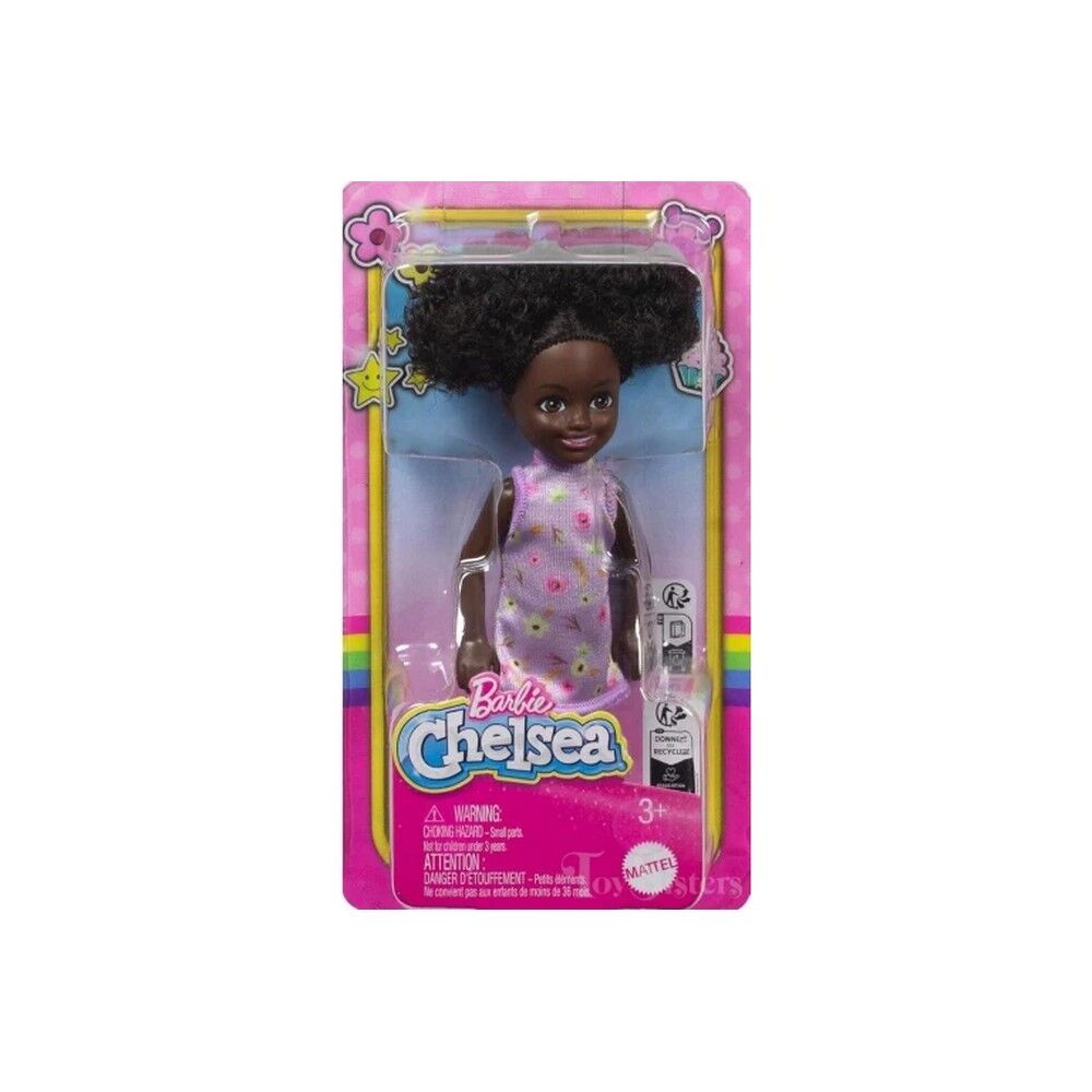 Barbie Club Chelsea Brunette with Flower Dress