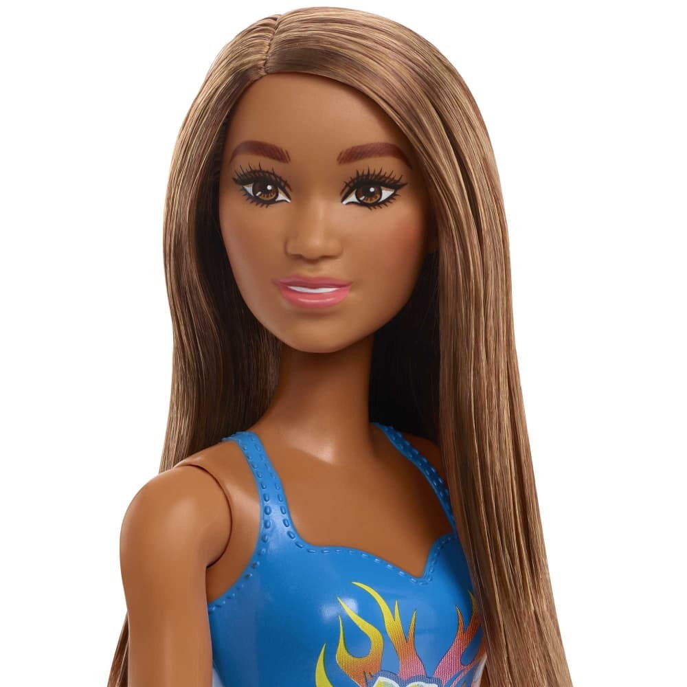 Barbie Beach Doll - Flowers & Fire Swimsuit
