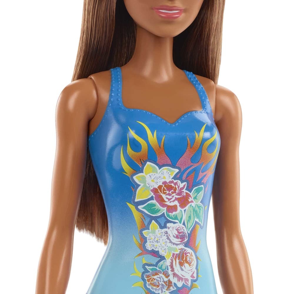Barbie Beach Doll - Flowers & Fire Swimsuit