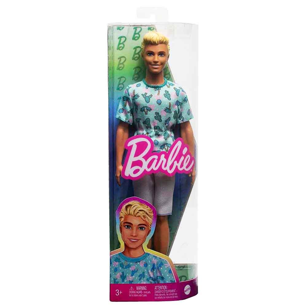 Barbie Fashionistas Ken Doll - Wearing Cactus Tee (211)
