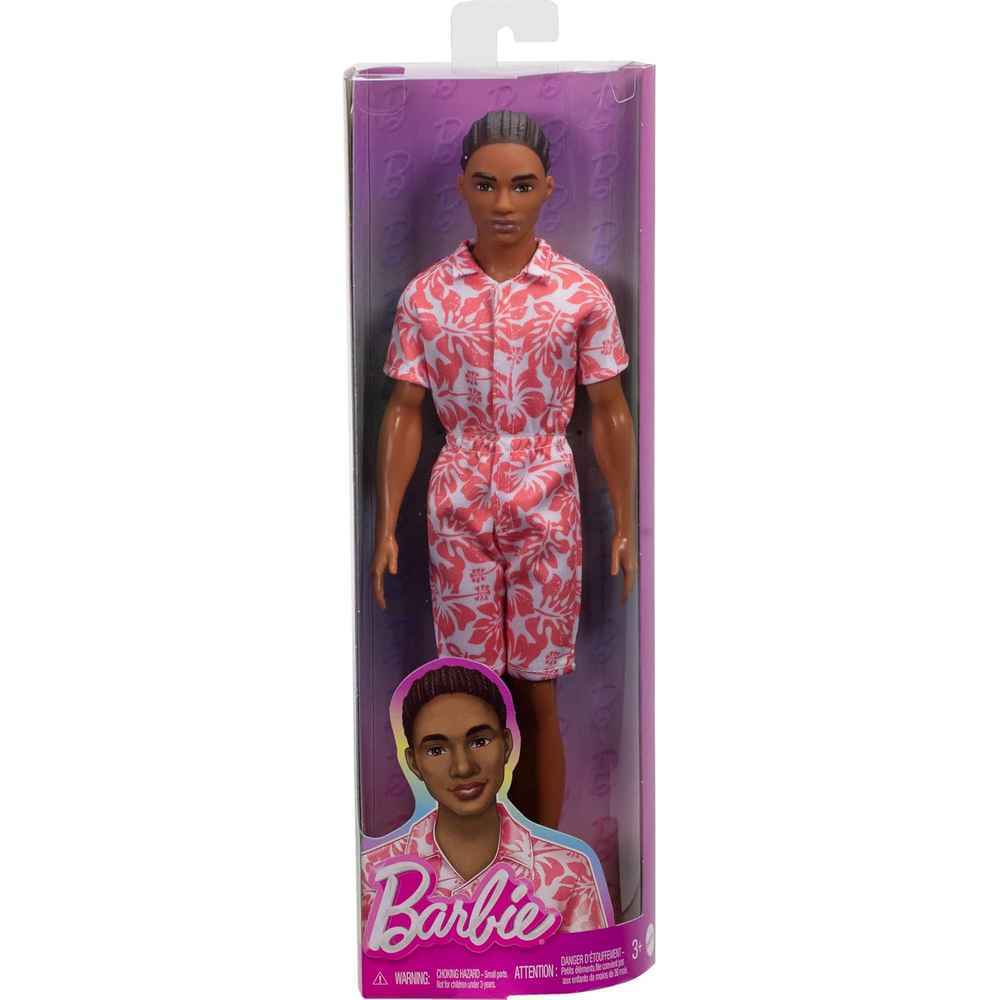 Barbie Fashionistas Ken Doll - Braided Brown Hair (227)