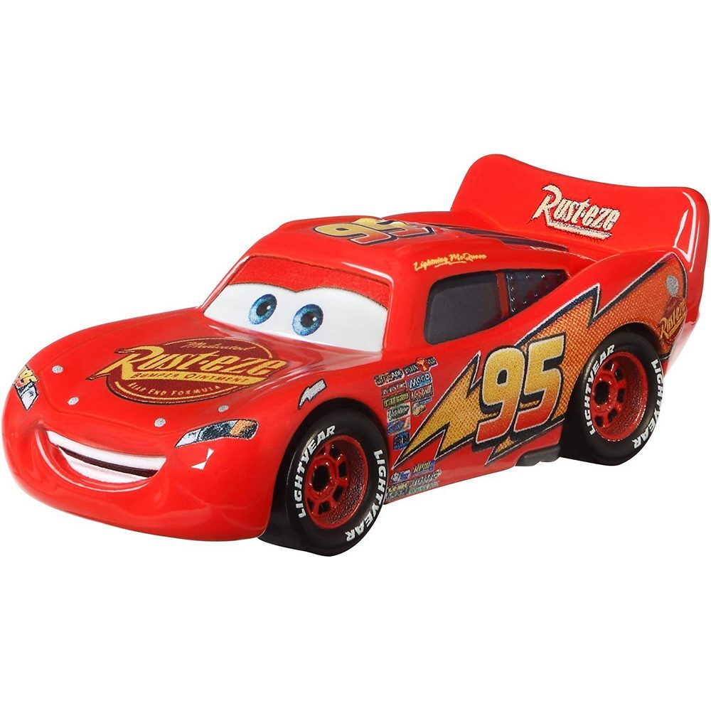 Disney Pixar Cars 1:55 - Lightning McQueen with Rusteze Sign
